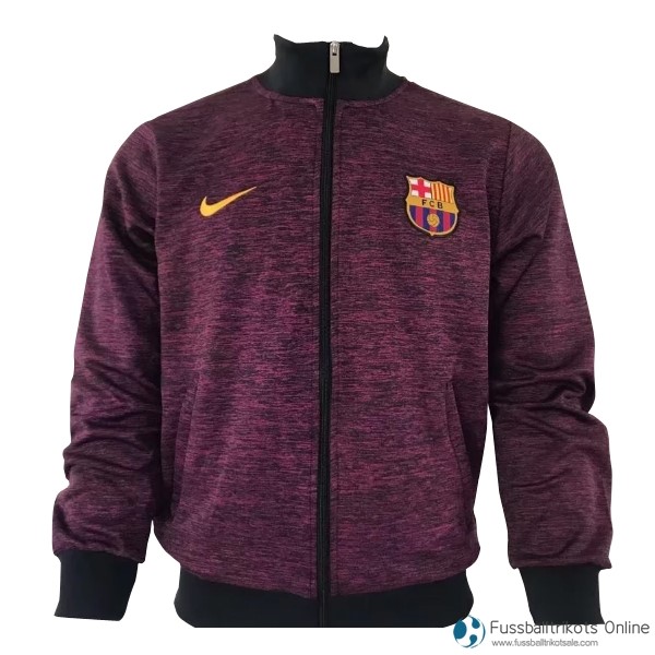 Barcelona Sweatjacken 2017-18 Lila Fussballtrikots Günstig